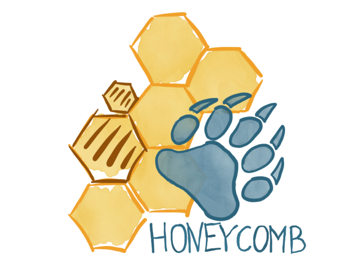 Logo Honeycomb mit Text